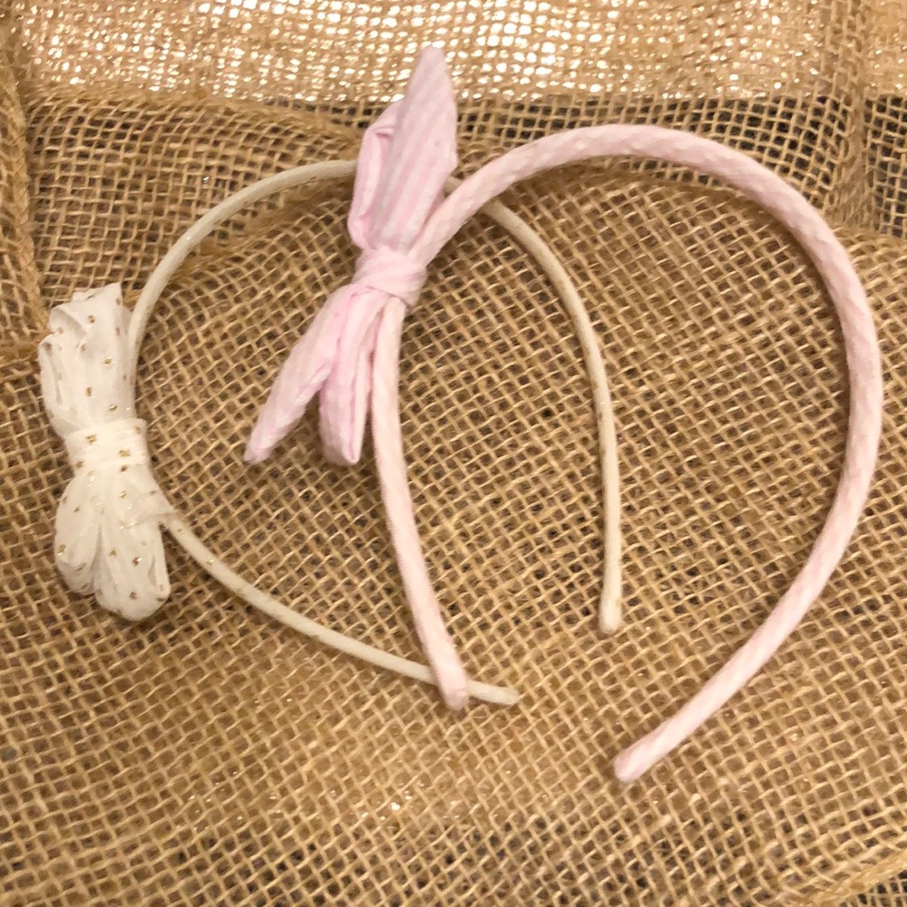 ⚡️FLASH Sale⏱️ Girls set of headbands with bows on sides